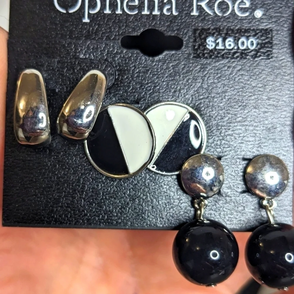 Ophelia‎ Roe Earring Trio